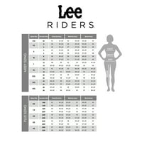 Lee Riders Illuzije ženskog oblika s natpisom prednje mršave jean