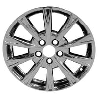 Obnovljeni OEM aluminijski legura kotač, O.E. Chrome, odgovara 2009- Buick Lucerne