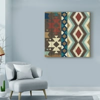 Zaštitni znak likovne umjetnosti 'Native tapiserije' Crpni platno umjetnost Michaela Mullana