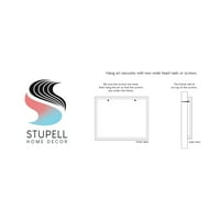 Stupell Industries slojeviti cvjetni aranžman cvjetovi buket slikati slikanje siva uokvirena umjetnička tiskana