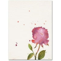 Zaštitni znak likovna umjetnost Utisak ruže Canvas Art by Sheila Golden