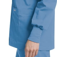 Landau Women Essentials Klasični opušteni fit prozračni otporni džepovi za zagrijavanje gumba za zagrijavanje, stil