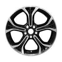 7. Obnovljeni OEM kotač od aluminijskog legura, obrađeni crni, fits - Chevrolet cruze hatchback