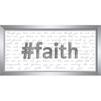 Živi Faith, 27.5x13. Zidna umjetnost