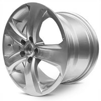Naplatak kotača za 2013.- Toyota Rav u srebrnom aluminijskom obrisu izravno fit