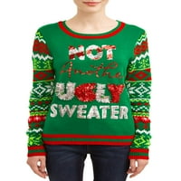 Nema granica ružnog božićnog džempera juniora