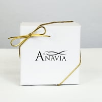 Anavia Zavijte it Inspirativni nakit od nehrđajućeg čelika Zlatna diska s poklon kutijom s poklon kutijom