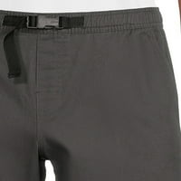 Tony Hawk muški rastezanje rastezanja ravne prednje kratke hlače s zatvaračem kopče, veličina S-XL