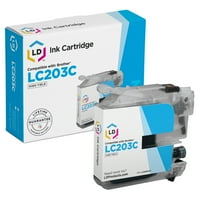 Kompatibilni LC LC Skup Hycartridges: LC203BK Black, LC203C CYAN, LC MAGENTA & LC203Y ŽULOVI ZA MFC-J460DW, MFC-J480DW,