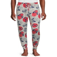 Muške pidžama hlače s uzorkom Spider-Man-a u veličini od 2 inča