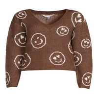 Nema granica džempera za ispis pulovera juniora